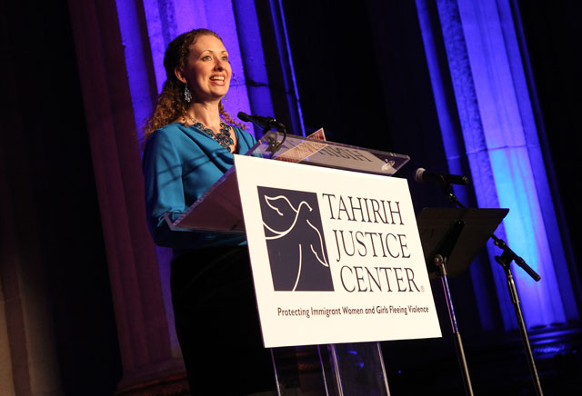 Layli Miller-Muro thanked the army of supporters who fuel the work of Tahirih.