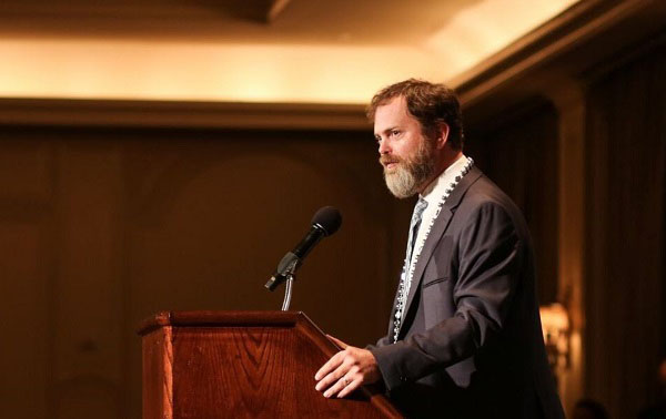 Rainn Wilson at Houston Gala