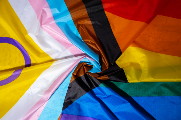 Inclusive Pride flag for the LGBTQIA+ community