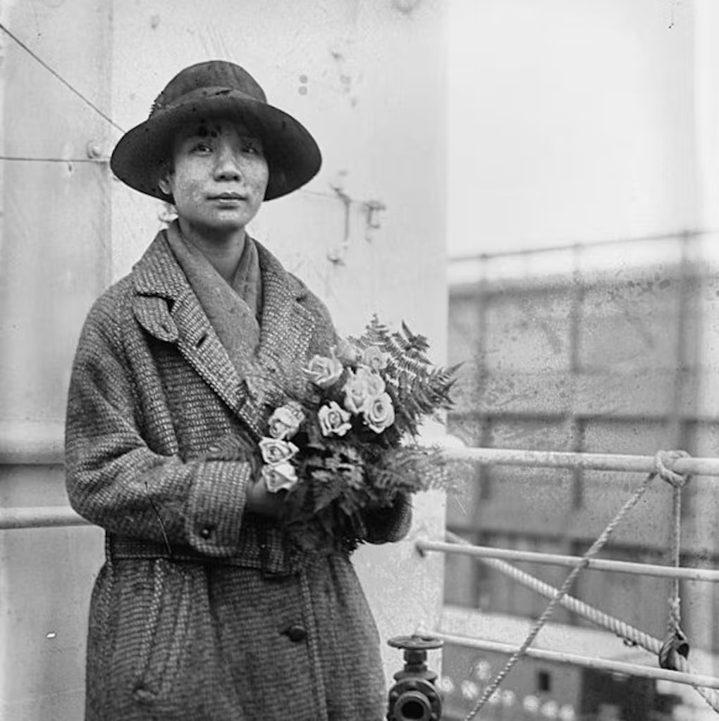 Black and white photo of Dr. Mabel Ping Hua Lee